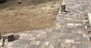 Профессиональная укладка тротуарной плитки на клей в Донском в октябре