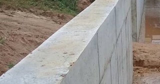 Строительство подпорной стенки из бетона в Донском в октябре